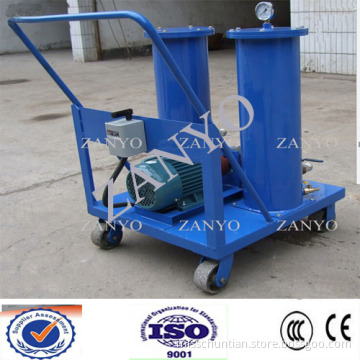 Portable Lube Oil Purifier Machine with Three-Stage Filters
